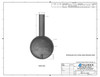 ARC Test Cell, Hast-C, 1/4" neck, thermowell, 90 degrees ARC Test Cell, Hast-C, 1/4" neck, thermowell, 90 degrees