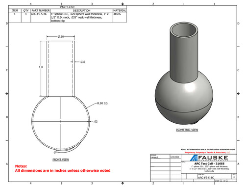 ARC Test Cell, FS-5, bottom clip