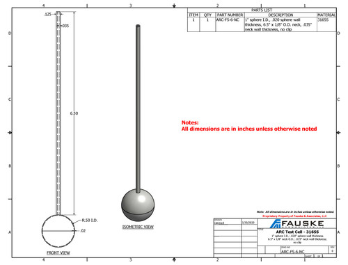 ARC Test Cell, F6-6, no clip