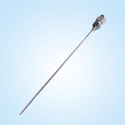 Pressure Tube, SS, .028" wall, 1/8" OD, 1/2" neck