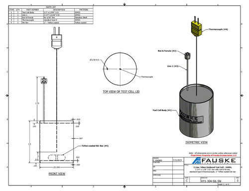 VSP2 Test Cell, VT1-304-SIL-SN
