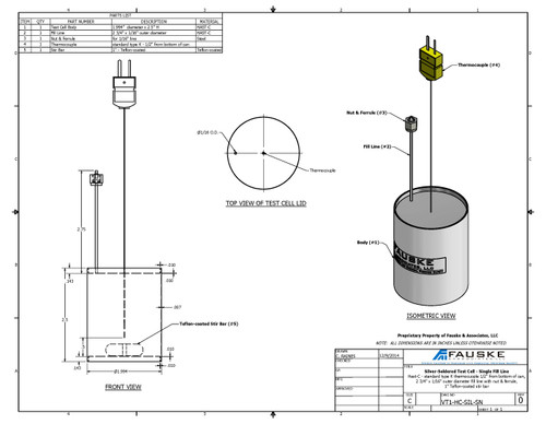 VSP2 Test Cell, VT1-HC-SIL-SN