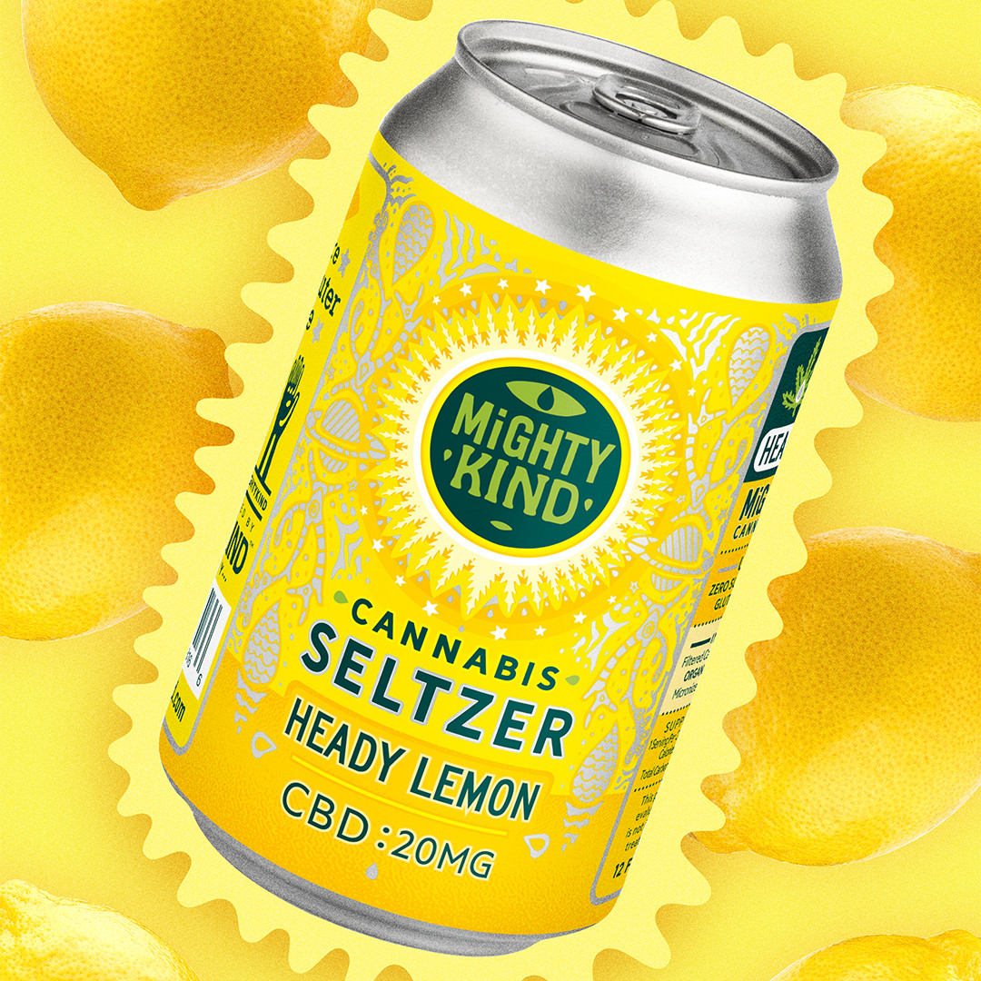 Cannabis Seltzer Heady Lemon