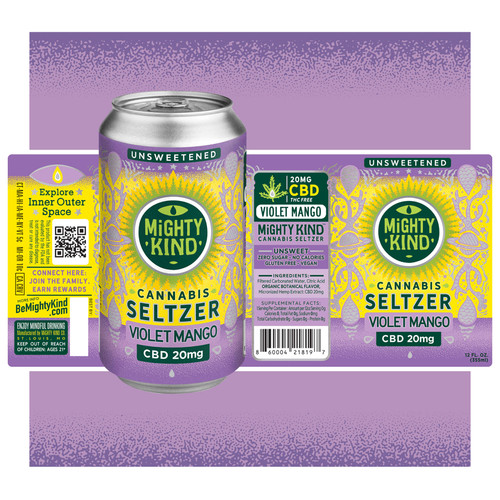 Orange Dream CBD Seltzer | Cannabis Seltzers