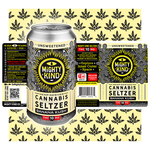 Delta-9 THC Seltzers | Mighty Kind D9 Cannabis Drinks