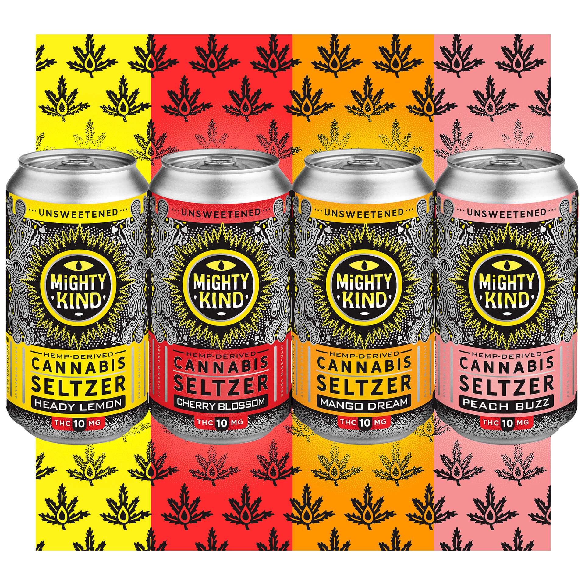 Mix Pack D9 10mg | Delta-9 THC Seltzer Variety Pack