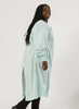 Knit Cuff Lab Gown Sea Foam