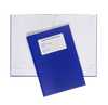 Lab Notebook 128pg Lined Blue