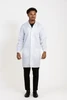 Simmons Inner Pockets Lab Coat - Unisex White