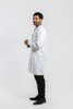 Simmons Knit Cuff Lab Coat - Unisex White