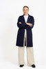 Simmons Knit Cuff Lab Coat - Unisex Navy