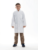 Shine Classic Lab Coat - Junior White