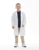 Simmons Knit Cuff Lab Coat - Junior White