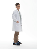 Simmons Knit Cuff Lab Coat - Junior White