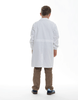 Simmons Knit Cuff Lab Coat - Junior White