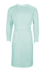 Clarke Hi-Neck Lab Gown - Sea Foam