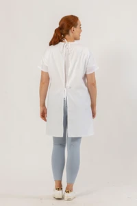 Clinical Gown White