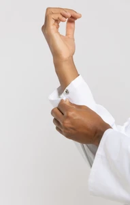 Lee Recycled Blend Lab Coat - Unisex White