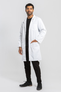 Shine Classic Lab Coat - Unisex White