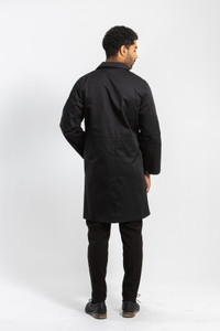 Shine Classic Lab Coat - Unisex Black