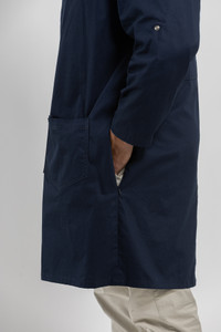 Wood Premium Cotton Lab Coat - Unisex Ink