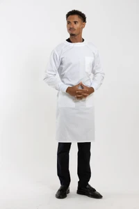 Stanley Classic Lab Gown - Unisex White