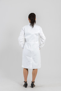 Howie Lab Coat - Unisex White