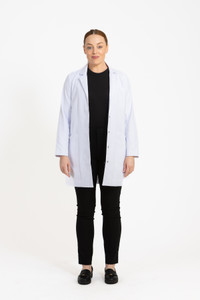 Franklin Executive Lab Coat - Ladies White