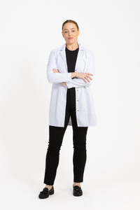Franklin Executive Lab Coat - Ladies White
