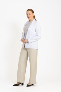 Frazer Executive Lab Coat - Ladies White
