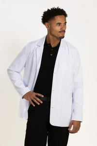 Frazer Executive Lab Coat - Unisex White