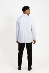 Frazer Executive Lab Coat - Unisex White