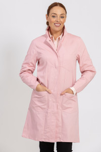 Fleming Cotton Lab Coat - Womens Rose