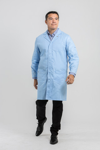 Shine Classic Lab Coat - Unisex Cashmere Blue