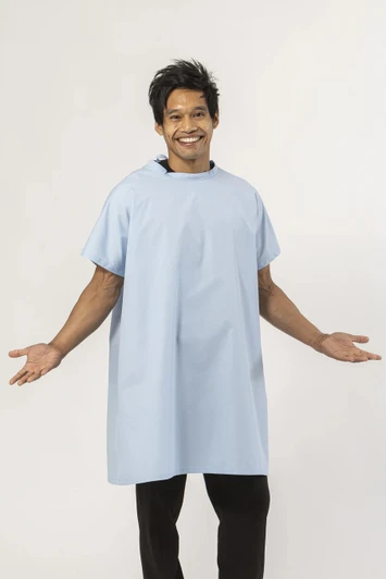 Clinical Gown Light Blue
