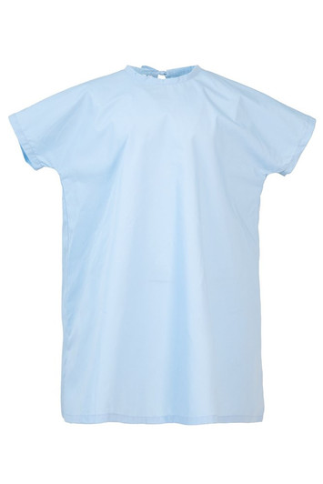 Light Blue Lab Gown Clinic Gown by Source SBG Australia