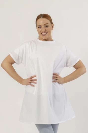 Clinical Gown White