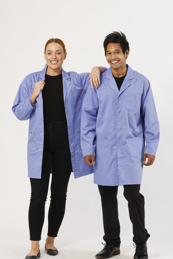 Classic Fit Lab Coat Lilac