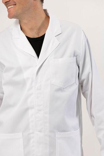 Elemental Short Doctors Lab Coat White