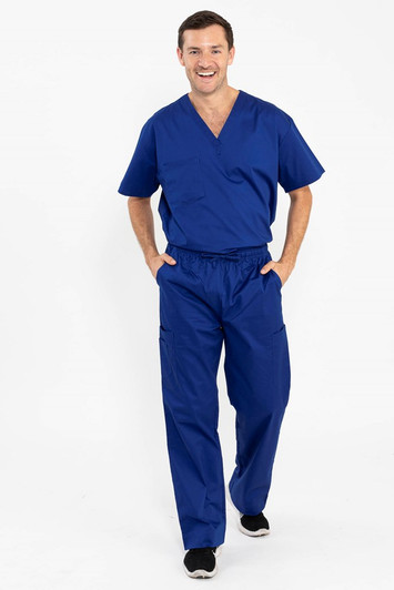 Classic Unisex Scrub Pant Royal Blue