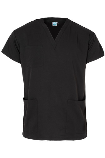 Scrub Top | Black Unisex Scrub Tops Australia Scrub Top | Black Unisex Scrub Tops Australia