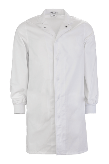 Simmons Inner Pockets Lab Coat - Unisex White