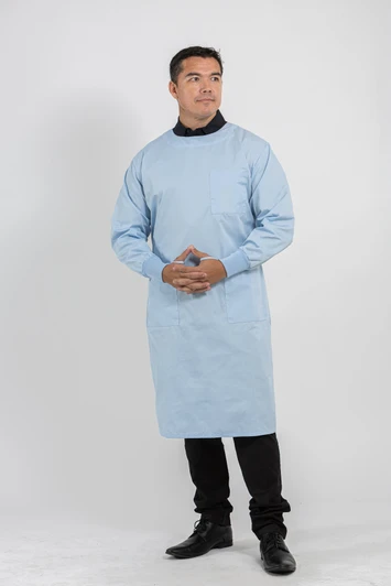 Stanley Lab Gown - Universal Cashmere Blue