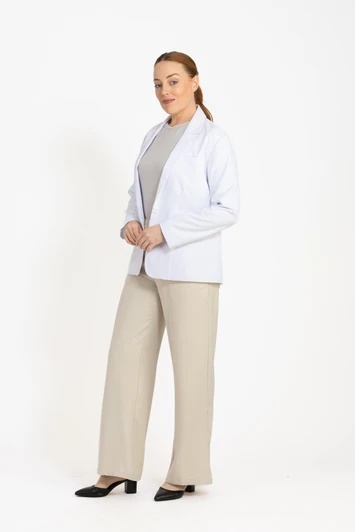 Frazer Lab Coat - Ladies White