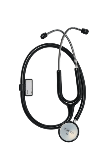 Clarity Dual Head Stethoscope - Black