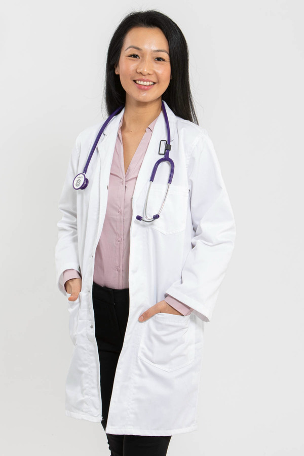 Essential Lab Coat - Off White