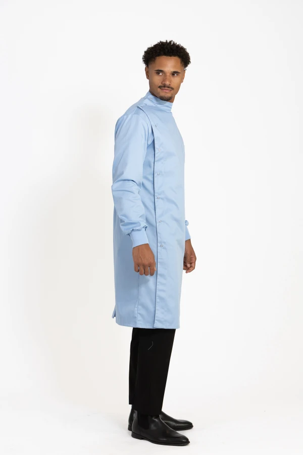 Howie Lab Coat - Unisex Cashmere Blue