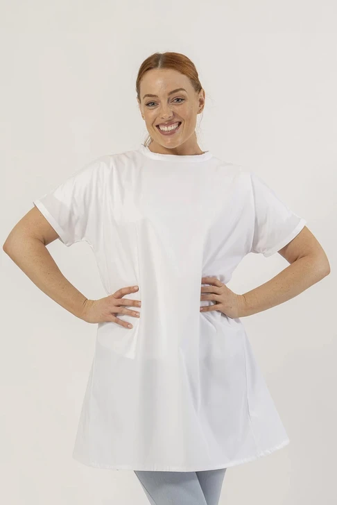 Clinical Gown White