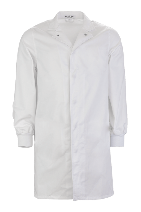 Simmons Inner Pockets Lab Coat - Unisex White