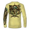 Pale Yellow
Unleash the ocean’s fiercest legends with the Predators Plunder high-performance shirt. Built for anglers, adventurers, and anyone who lives life on the water, this design fuses raw power with pirate grit. Featuring a striking collage of apex predators—the stealthy tiger shark and the relentless hammerhead—paired with a menacing pirate skull and battle-worn flag, this shirt is a tribute to domination of the seas. Crafted from lightweight, moisture-wicking fabric, this shirt keeps you cool, dry, and protected on even the longest days offshore. UPF 50 sun protection shields you from the elements while the durable, breathable construction moves with you through every cast and catch. Pale Yellow
Unleash the ocean’s fiercest legends with the Predators Plunder high-performance shirt. Built for anglers, adventurers, and anyone who lives life on the water, this design fuses raw power with pirate grit. Featuring a striking collage of apex predators—the stealthy tiger shark and the relentless hammerhead—paired with a menacing pirate skull and battle-worn flag, this shirt is a tribute to domination of the seas. Crafted from lightweight, moisture-wicking fabric, this shirt keeps you cool, dry, and protected on even the longest days offshore. UPF 50 sun protection shields you from the elements while the durable, breathable construction moves with you through every cast and catch.
